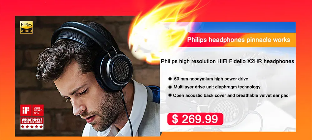 Профессиональные наушники Philips SHP9500 с активным шумоподавлением, 3 метра, гарнитура для Xiaomi, MP3, официальный тест