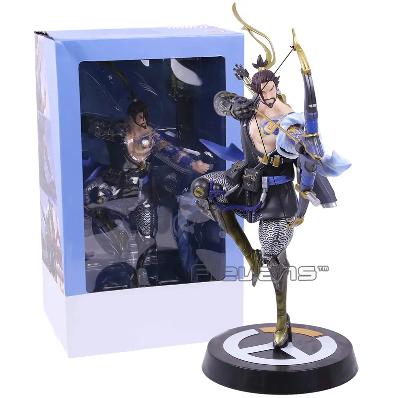 

Hot Game OW Shimada Hanzo PVC Figure Collectible Model Toy 35cm