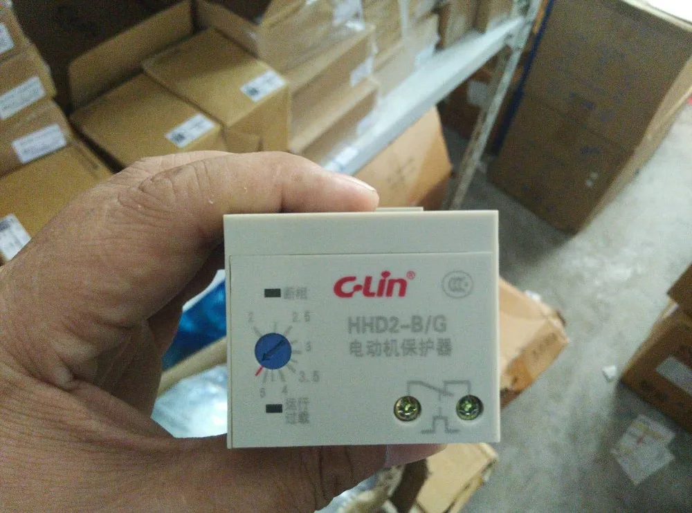 Новый оригинальный C-Lin HHD2-B/G (2 ~ 5A) пассивный двигатель защита от потери фазы и
