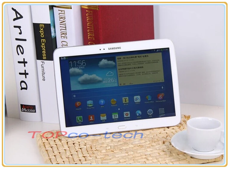 Samsung Galaxy Tab 3 10,1 P5200 разблокированный 3G двухъядерный Android мобильный телефон планшет 10," Мп wifi gps 16 Гб rom