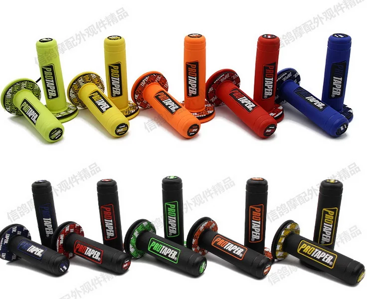 

by DHL or Fedex 50pair Handle Grip Protaper Motorcycle Protaper Dirt Pit Bike Motocross 7/8" Rubber Gel Hand Grips Brake
