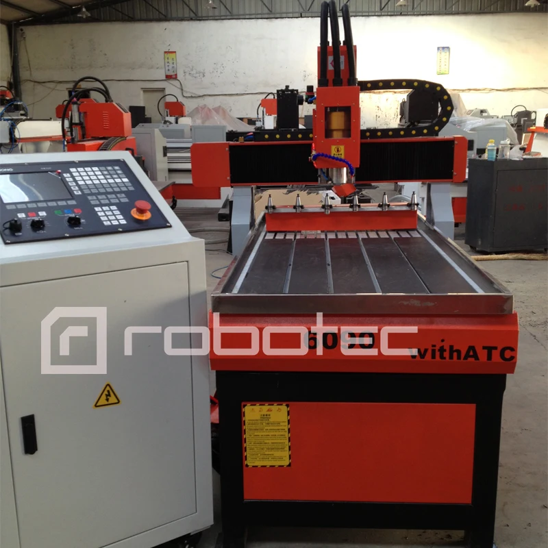 RTG 6090 1212 высокая конфигурация ATC cnc маршрутизатор мини с чейнджером инструментов |