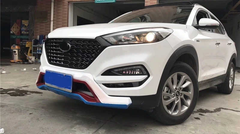 Автомобильные аксессуары для hyundai Tucson- гоночная решетка гриль Передняя Маска Крышка грили подходит для MONDEO черный серебристый автомобильный Стайлинг