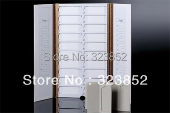 

Laboratory Microslide Holder Cardboard Slide Tray with dividers & lid,1cm(-0.05) thick, For 20pcs of 25.4x76.2mm (1"x3") slides.