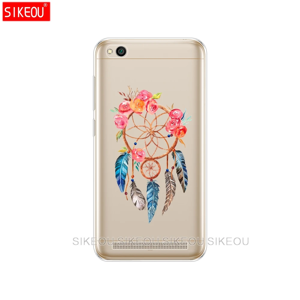 Силиконовый чехол SIKEOU для Xiaomi Redmi 5A прозрачный 5 0 дюйма телефона A5 Red mi Redmi5|Бамперы|
