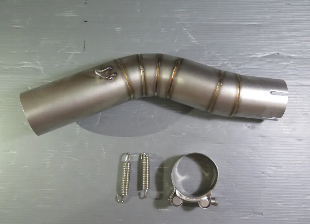 Motorcycle middle Connect Pipe Link pipe for GSXR1000 GSXR 1000in