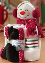 Hot sales 1pcs Santa Claus Snowman New Year Christmas Decoration Supplies Gift Christmas Wine Bottle Cover Ornament