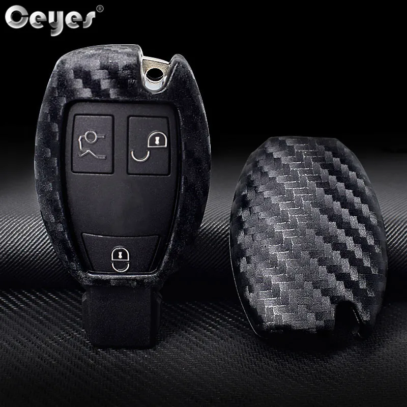 Carbon fiber key cover for MERCEDES-BENZ (1)