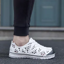 Г. Мужская Летняя обувь пляжные сандалии легкие черные удобные дышащие садовые сабо на плоской подошве для студентов