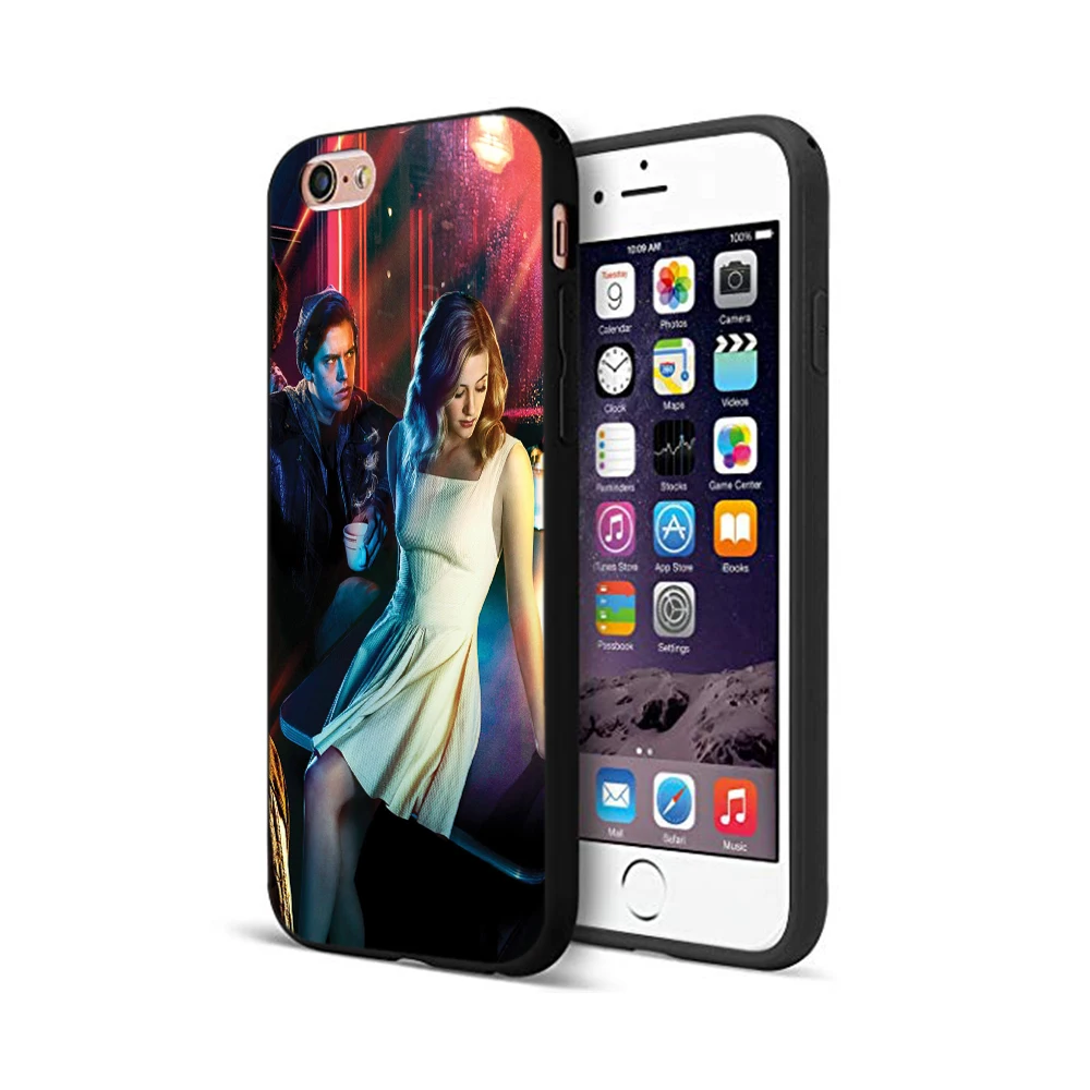 Черный чехол из ТПУ для iphone 5 5s se 6 6s 7 8 plus x 10 силиконовый XR XS MAX Riverdale pop's south side