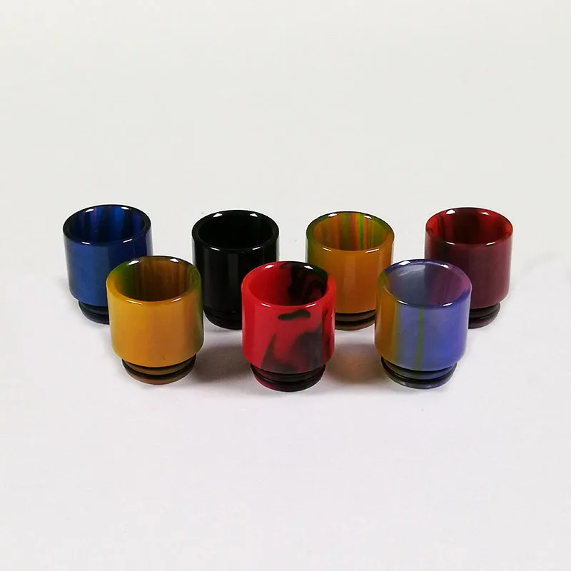 

Epoxy Resin 810 Drip Tip TFV8 Wide Bore Dual O Rings Drip Tip for Electronic Cigarette TFV8 Goon RDA Colorful Mouthpiece