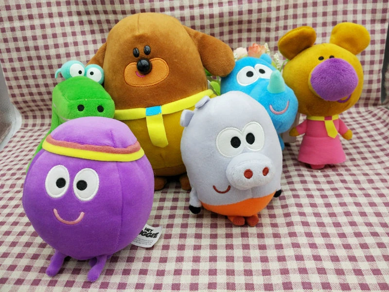 Эй Duggee Норри Бетти тег счастливый плюшевый набор кукол-игрушек 6