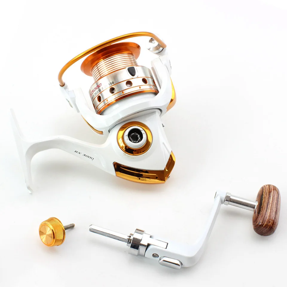 جديد fishing12 + 1BB التكنولوجيا الألمانية 1000-7000 سلسلة معدنية كاملة بكرة حار بيع ل الطعم الكارب الطاعم إغراء الغزل الصيد بكرة