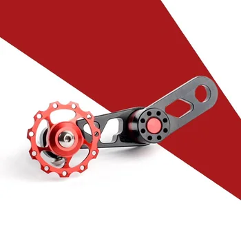 

120x54mm MTB Bicycle Chain Replacement Prevent Chain Falling Off Aluminium Alloy Cycling Single Speed Chain Tensioner