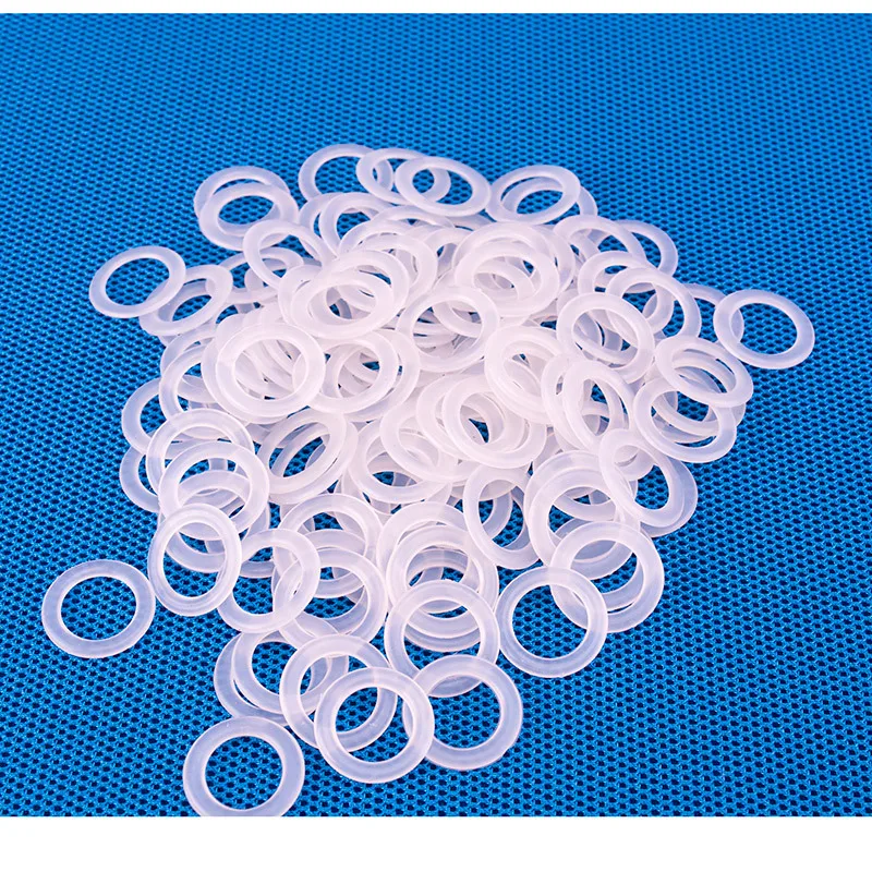 

500pcs* White Plastic Ring 20mm Curtain Rings Crochet Net Bag Garments Shoes Backpack Outdoor Bag Parts BZZ08