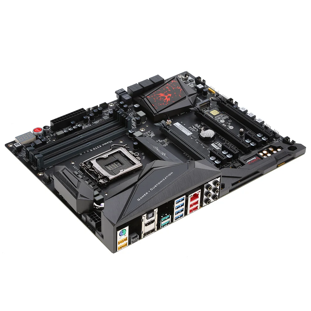 Красочная системная плата iGame Z270 Ymir-X для Intel Z270/LGA1151 ATX DDR4 SATA3 USB3.1 M.2 U.2 Порт двойной биос