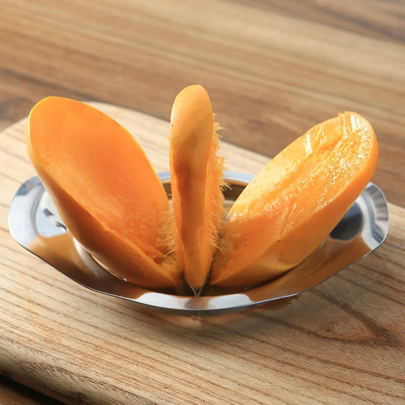 Нержавеющая сталь Портативный манго мясо ядерный разветвитель фрукты разделитель нож для манго Кухонные гаджеты аксессуары продукты