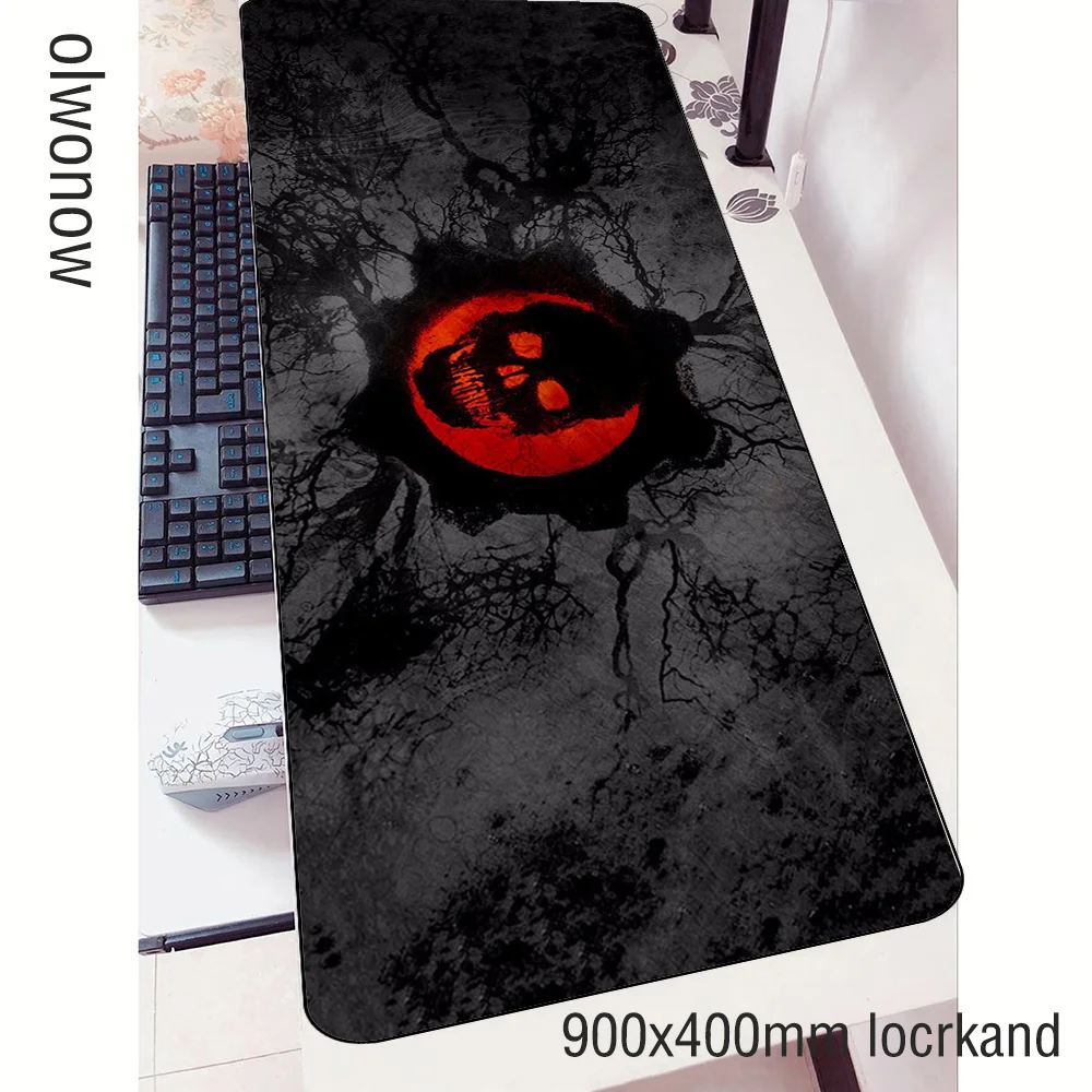 

gears of war mouse pad gamer office 90x40cm notbook mouse mat gaming mousepad large 3d pad mouse PC desk padmouse mats