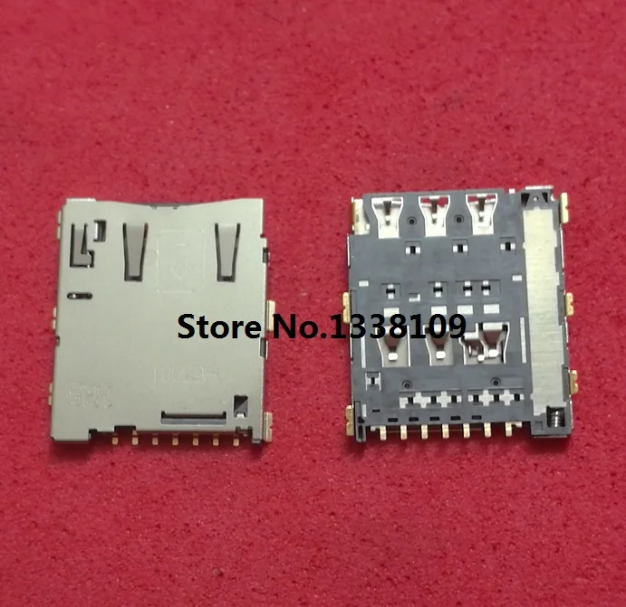 20PCS/lot Original new for Sony Xperia M4 Aqua E2303 E2333 E2353 SIM card reader socket holder connector module free ship | Мобильные