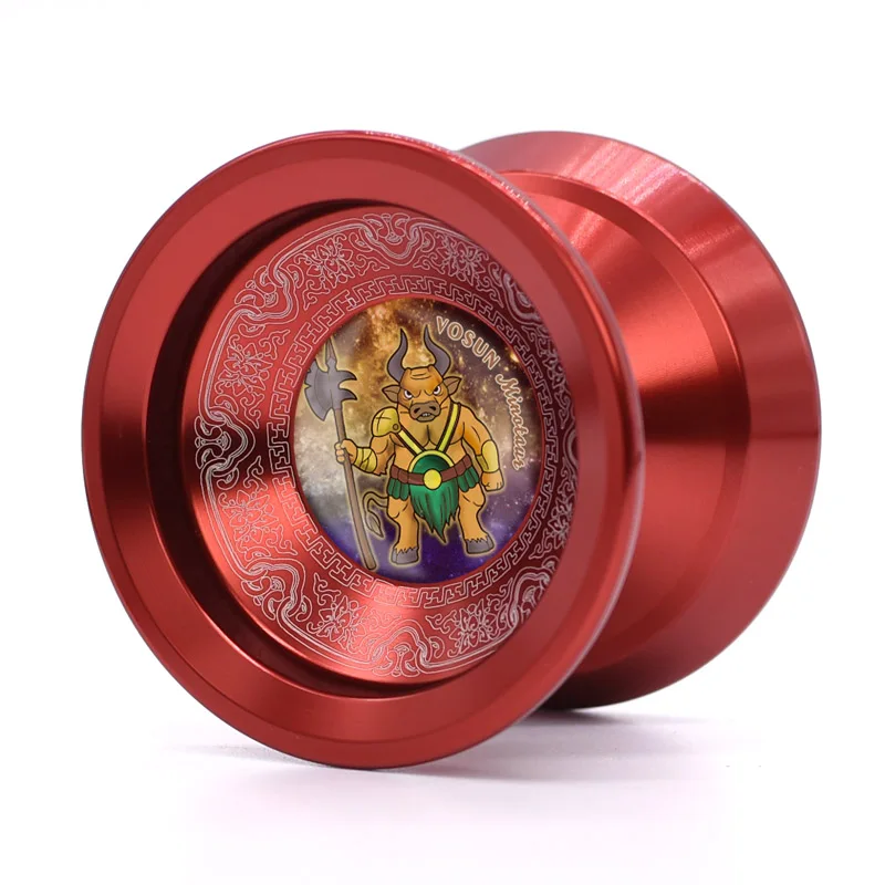 VOSUN SN1-Myth YOYO сплав/металл yoyos Профессиональный YOYO 10 шариковый подшипник классическая игрушка для детей подарок 1A 3A 5A - Цвет: Серый