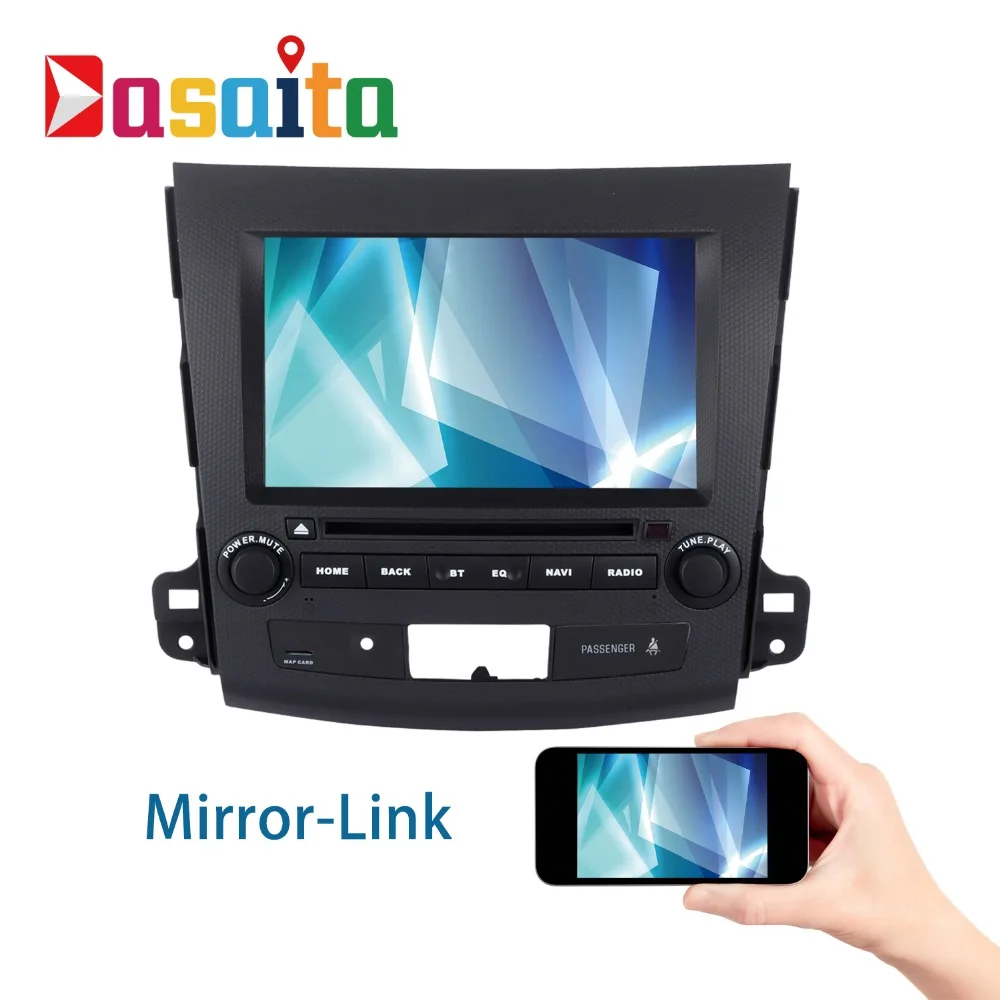 Clearance CAR 2DIN android 8.1 stereo for Mitsubishi Outlander PEUGEOT 4007V Radio IPS screen GPS Radio Video Player headunit WIFI 1