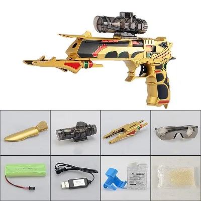 mk23 Zhenduo игрушка пустынный Орел mk23 Электрический взрыв гелевого шарикового пистолета без воды для Рождественский подарок - Цвет: mk23