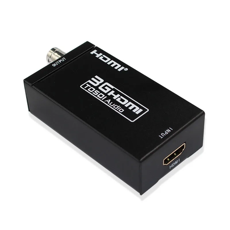 Мини HDMI в SDI конвертер 3G SD HD Full 1080P HDMI2SDI адаптер аудио видео с питанием для вождения мониторов|audio monitor|monitor sdimini