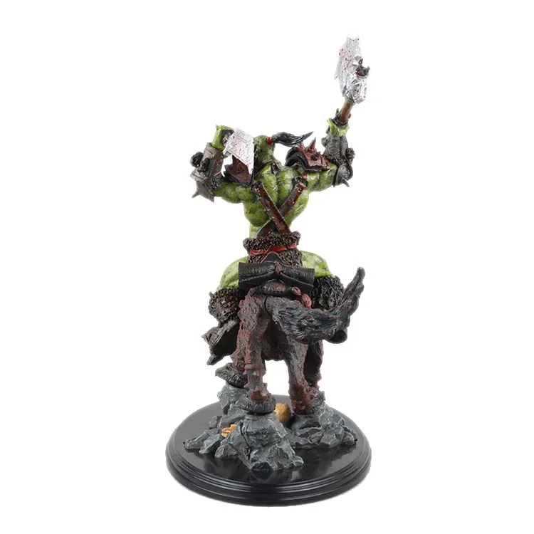 

Wow Raider Riding Wolf Orcus Action Figure Statue Toy Anime Figure Collectible Model Toy Doll Robot Figure Kit Block