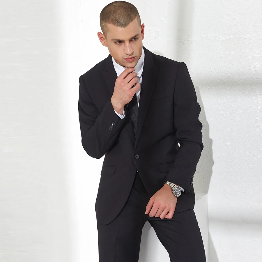 Smart Casual Business Suit Groom Tuxedos Wedding Suit Party Suit Slim Fit for Men Peak Lapel 2 Pieces Single Breasted Cool Men Smart Casual Business Suit Groom Tuxedos Wedding Suit Party Suit Slim Fit for Men Peak Lapel 2 Pieces Single Breasted Cool Men