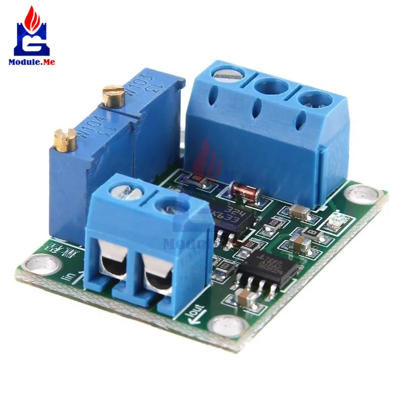 

DC 7V-35V 0-2.5V 3.3V 5V 10V 15V Current to Voltage 4-20mA to 0-5V Isolation Transmitter Signal Converter Module Board