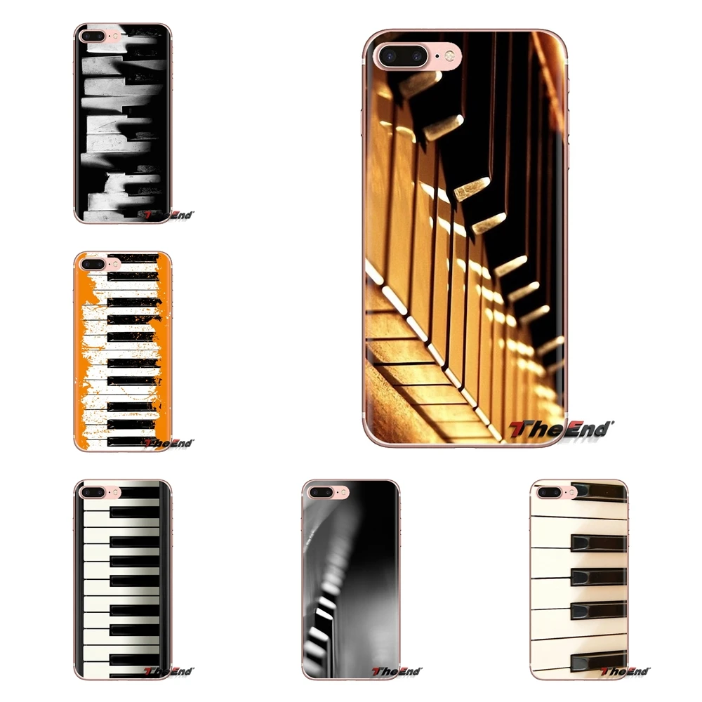 Прозрачные мягкие чехлы для iPod Touch Apple iPhone 4 4S 5 5S SE 5C 6 6S 7 8 X XR XS Plus MAX Teclado de Piano Art Print |