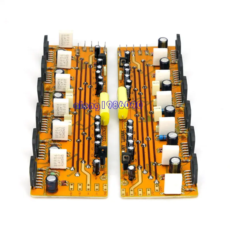 GZLOZONE One Pair Assembeld LM3886 Amp Board Base on JEFF Rowland Amp
