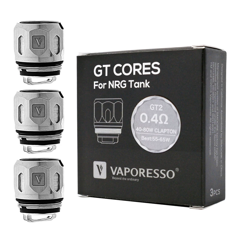 Vaporesso GT2 Ом Сердечники 40-80 Вт Сменная Головка Катушки Clapton 3 шт. для бака NRG