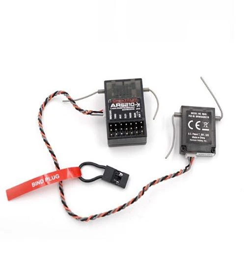 

AR6210 Receiver 2.4Ghz 6-Channel 6CH RC Airplane For DSMX Transmitter DX6 DX6I DX8