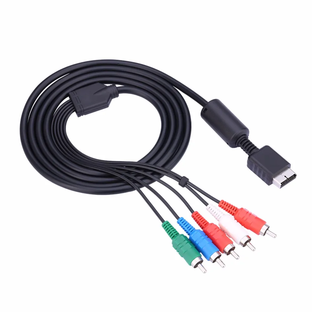 AV Multi Out to Component Video/Audio Cable Cord For Sony Playstation