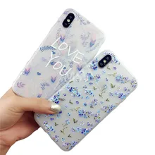 

Phone Cases Fashion Magnolia flower leaves Case For iPhone X Fundas For iPhone 7 6 6S 8 Plus Pretty Floral Cartoon Back Cover