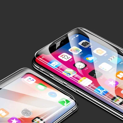 

3D Front Silicone TPU Clear Film For iPhone XR Screen Protector Full Cover