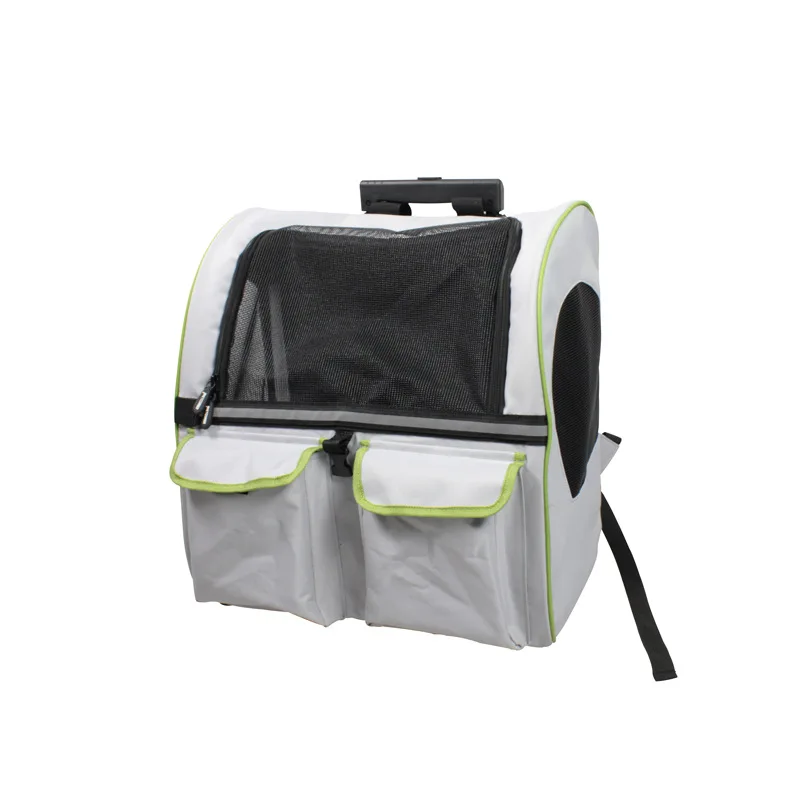 DannyKal Pet сумка на колесиках с двумя колесами для кошек и собак переносная изящный