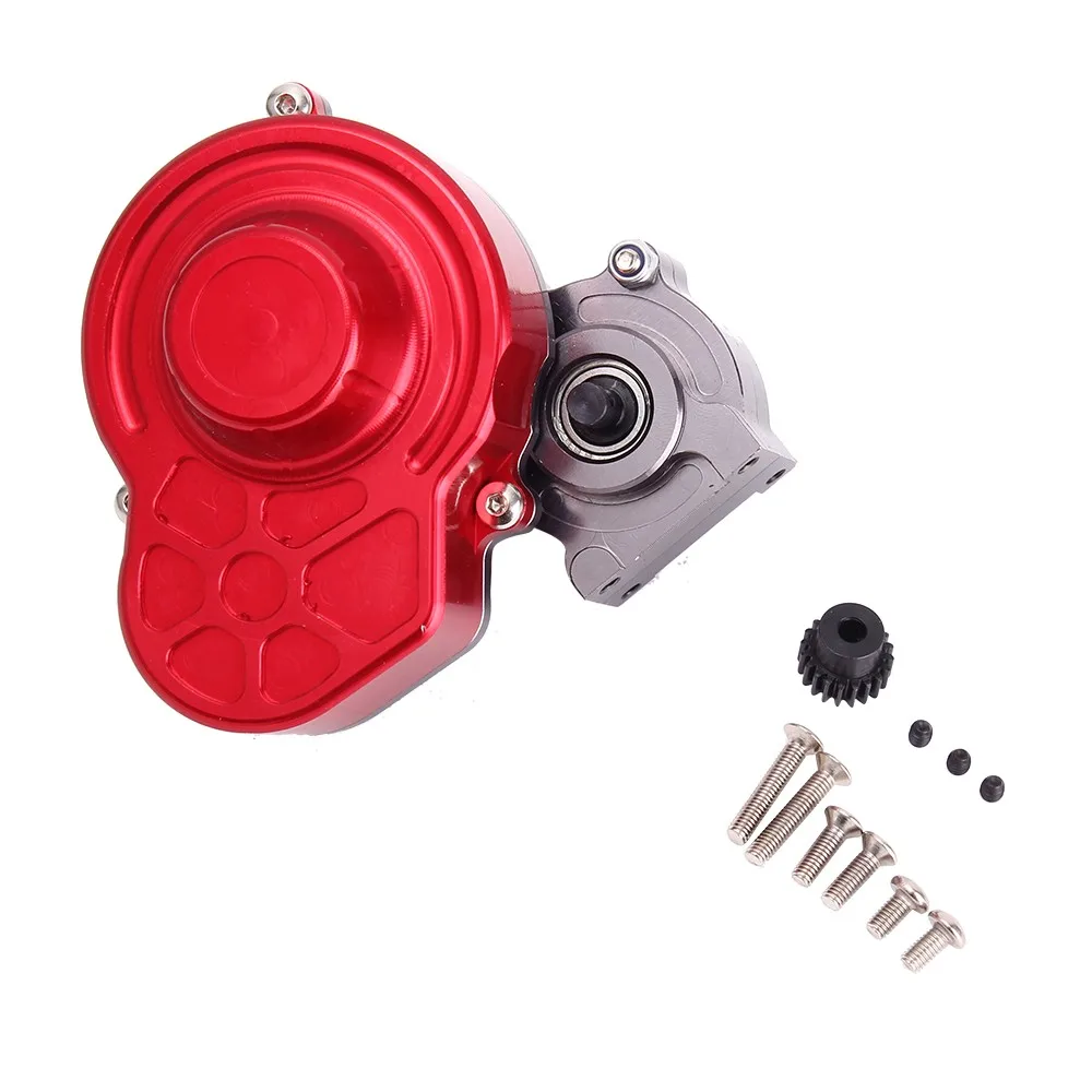 

Complete Metal Transmission Gearbox With HD Steel Gear 1/10 Axial SCX10 RC 4WD D90 RC Car Crawl 4WD RC Cars Upgrade RC Car Parts
