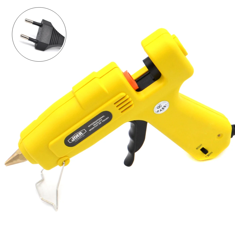 

60W/100W EU Plug Hot Melt Glue Gun Professional High Temp Heater Hot Glue Gun adjust temperature control system