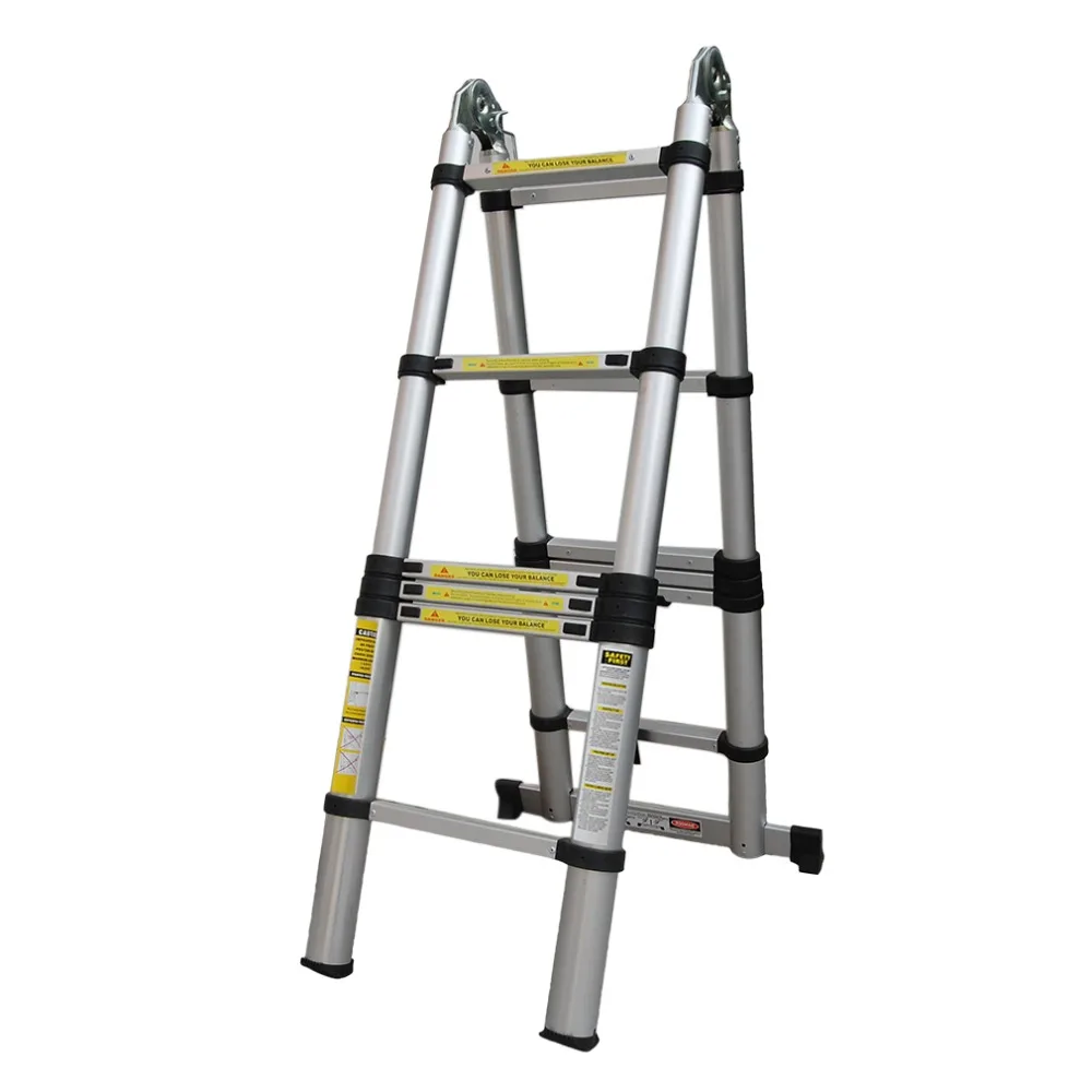 88cm Thickening Aluminum Retractable Multifunctional Folding Ladder
