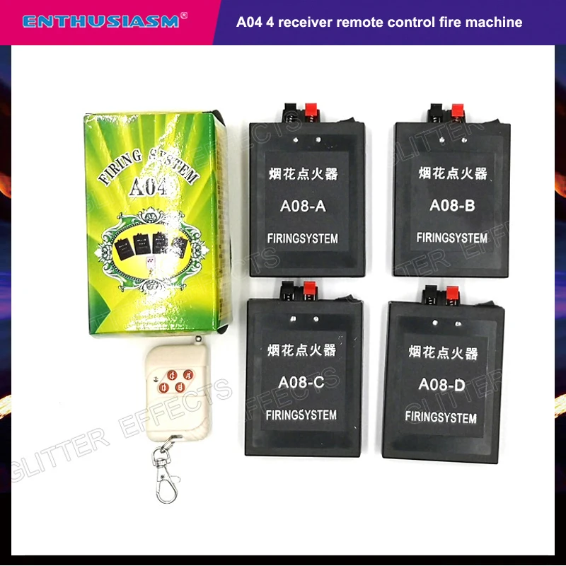 

A04 wireless remote control mini fireworks fire device machine for wedding party