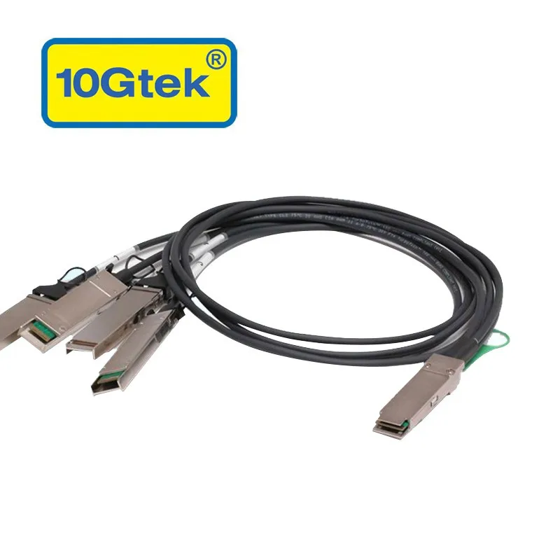

10Gtek QSFP+ to XFP(4) Breakout Cable, 1-Meter, Passive Twinax Copper