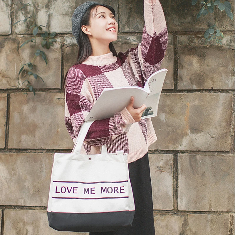 

Women Canvas Shopping Bag Female Shoulder Bags Ladies Beach Top-Handle Bags Stripe Tote Shopping Purse Bolsa Large Handbags