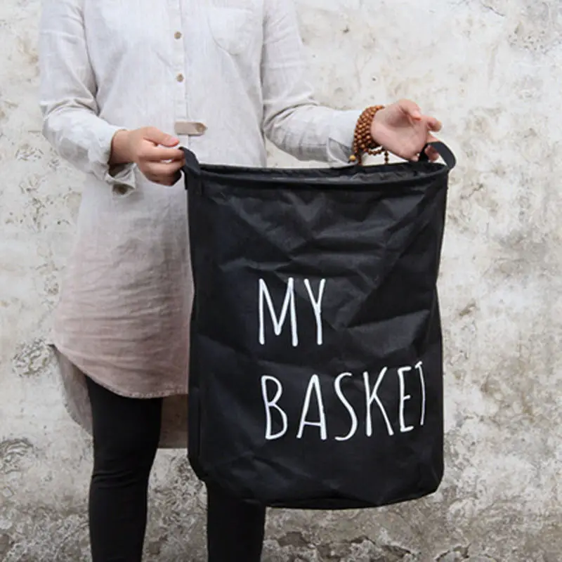 Hot Folding Dirty Clothes Washing Laundry Hamper Basket Novelty Sorter