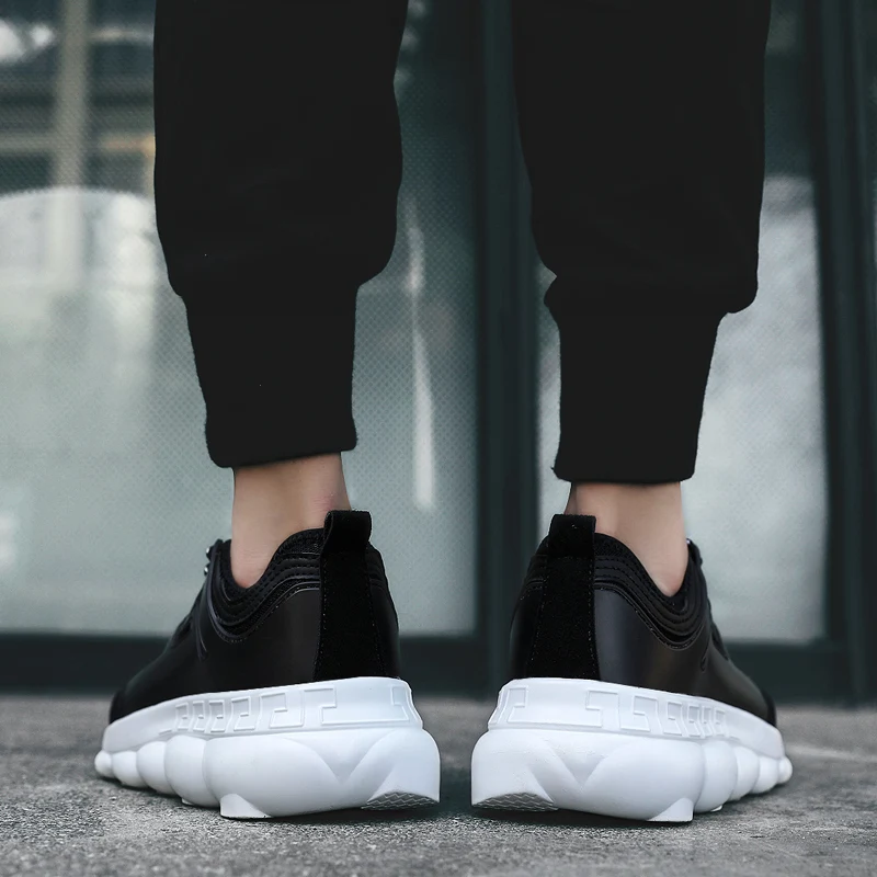 Man Running Shoes White Black Mens Gym Trainers Shoes Spring Autumn Jogging Male Sneakers Breathable Sneakers Men 2018