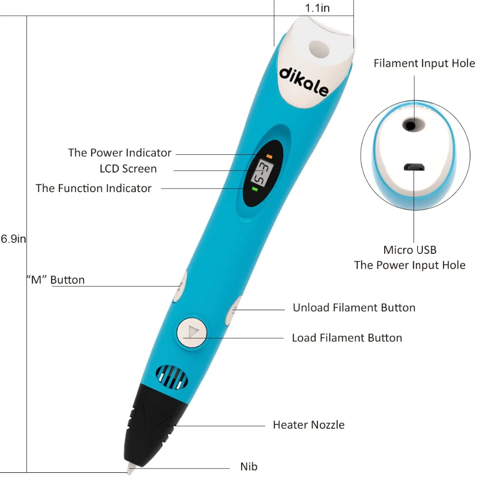 Dikale Scribble Pen 7th Generation Caneta 3d Stylo 3d Imprimante Magic 3d Printing Pens Carga Caneta Drawing Tools Smart Gift 3d Pens Aliexpress Dikale Scribble Pen 7th Generation Caneta 3d Stylo 3d Imprimante Magic 3d Printing Pens Carga Caneta Drawing Tools Smart Gift 3d Pens Aliexpress