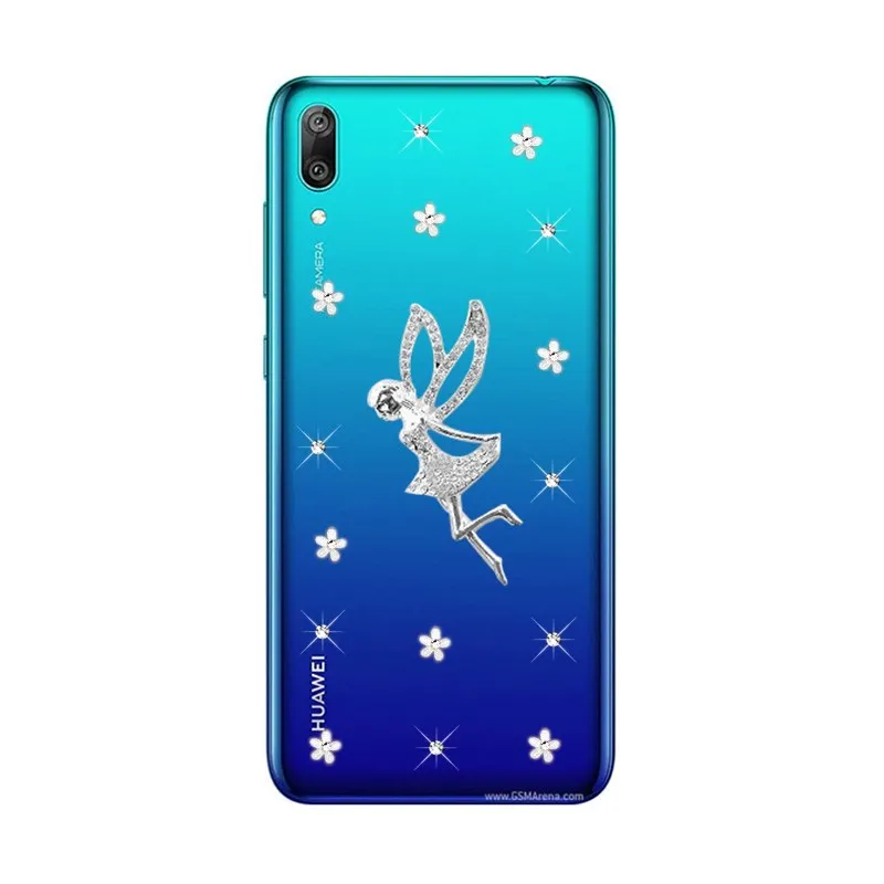 Для Huawei Y9 Y7 2019 P Smart Z Y5 Y6 Prime 2018 прозрачный чехол с павлином для P20 lite Mate 20 pro Honor 9A 9X 8X