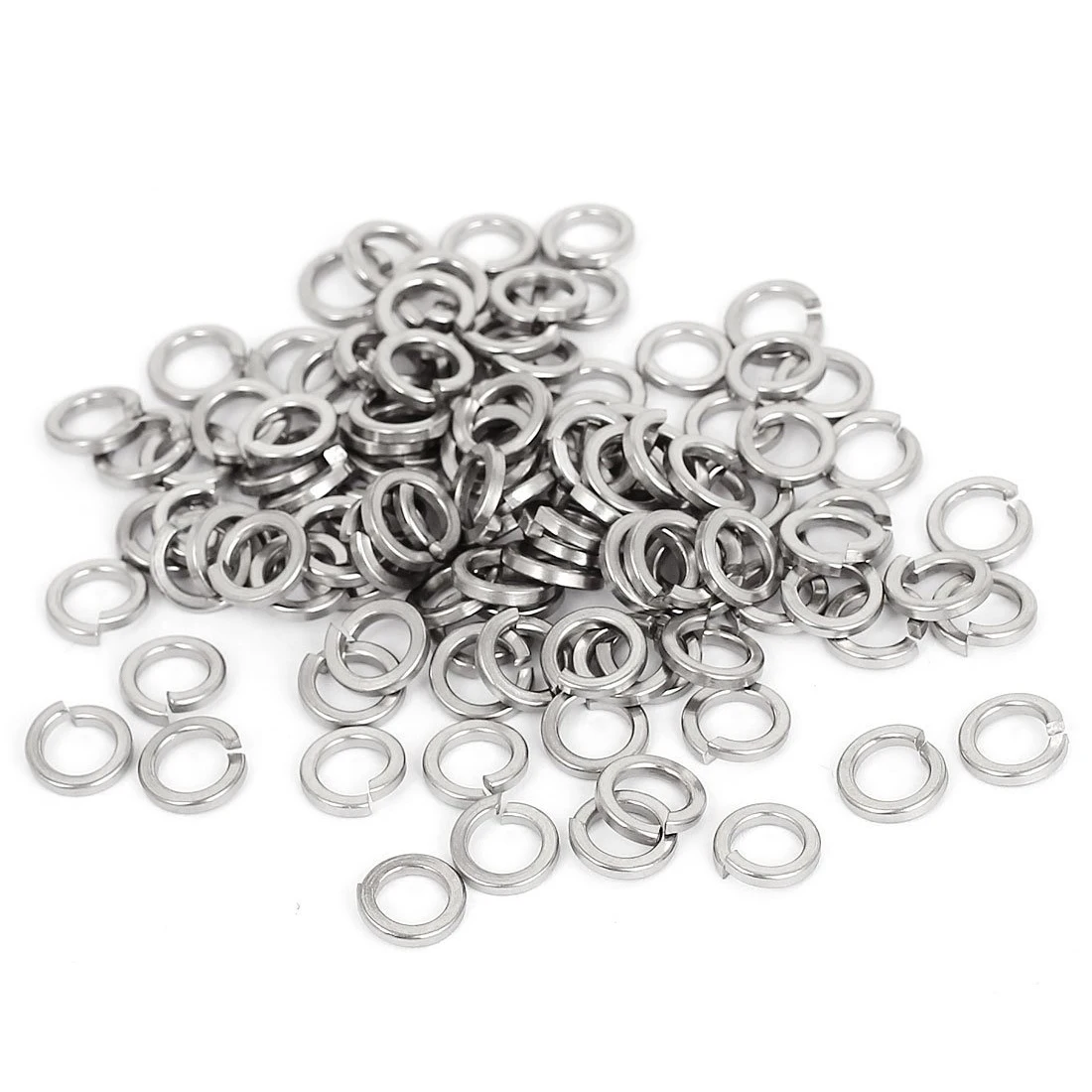 CNIM Hot M6 304 Stainless Steel Split Lock Spring Washers Screw Gasket