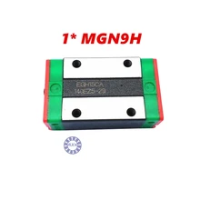 Бесплатная доставка MGN9H блок для MGN9 9 мм линейный Guide 9 мм линейный железнодорожные пути Длинные линейные перевозки для ЧПУ X Y z оси